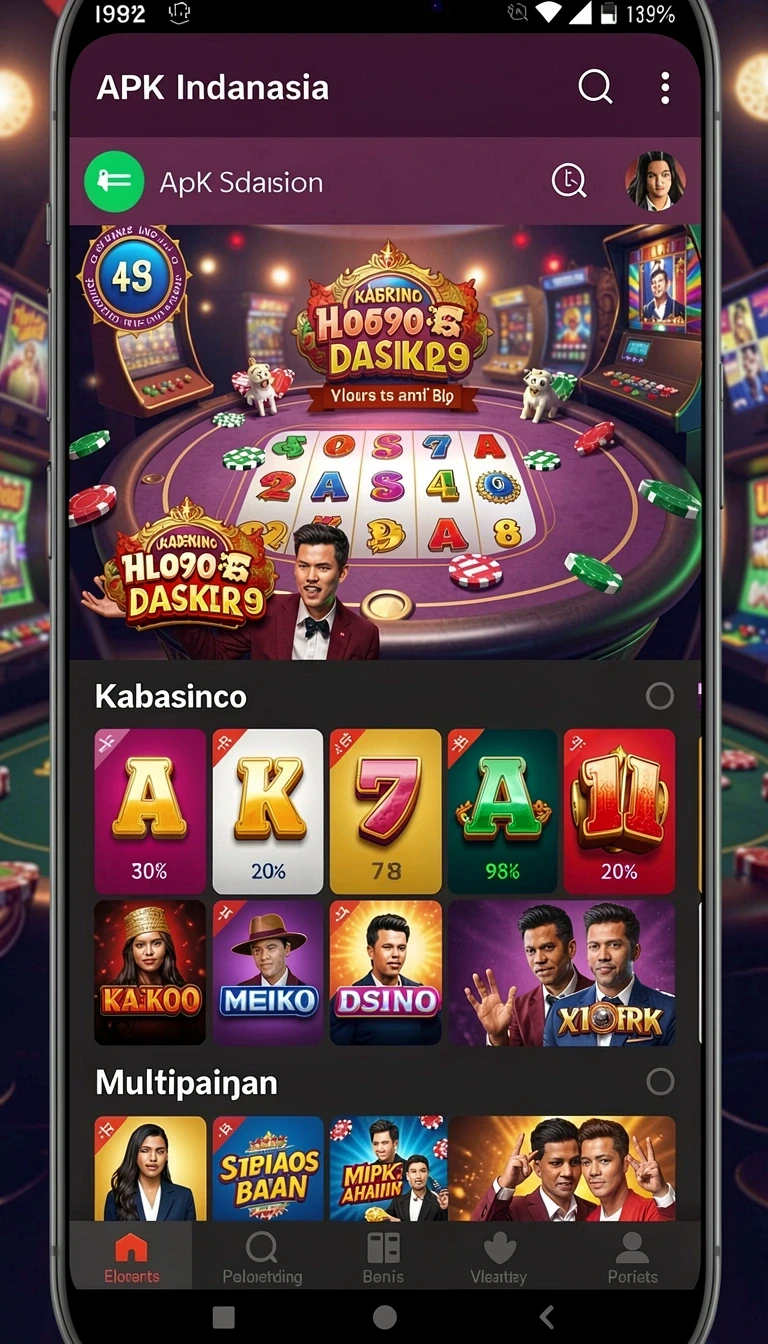 Tampilan utama aplikasi Review Aplikasi tokyo88 yang intuitif dan efisien.