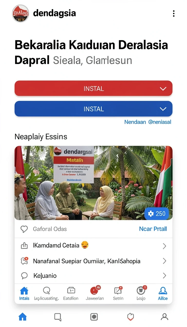 Tampilan utama aplikasi Review Aplikasi surga19 yang intuitif dan efisien.