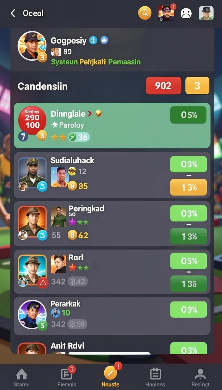 Tampilan utama aplikasi Review Aplikasi domino4d yang intuitif dan efisien.