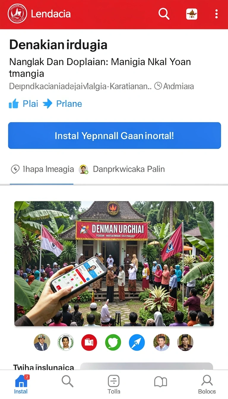 Tampilan utama aplikasi Review Aplikasi bosplay77 yang intuitif dan efisien.