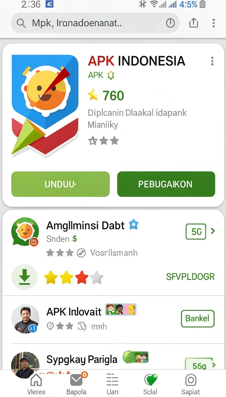 Tampilan utama aplikasi Review Aplikasi pajaktoto yang intuitif dan efisien.