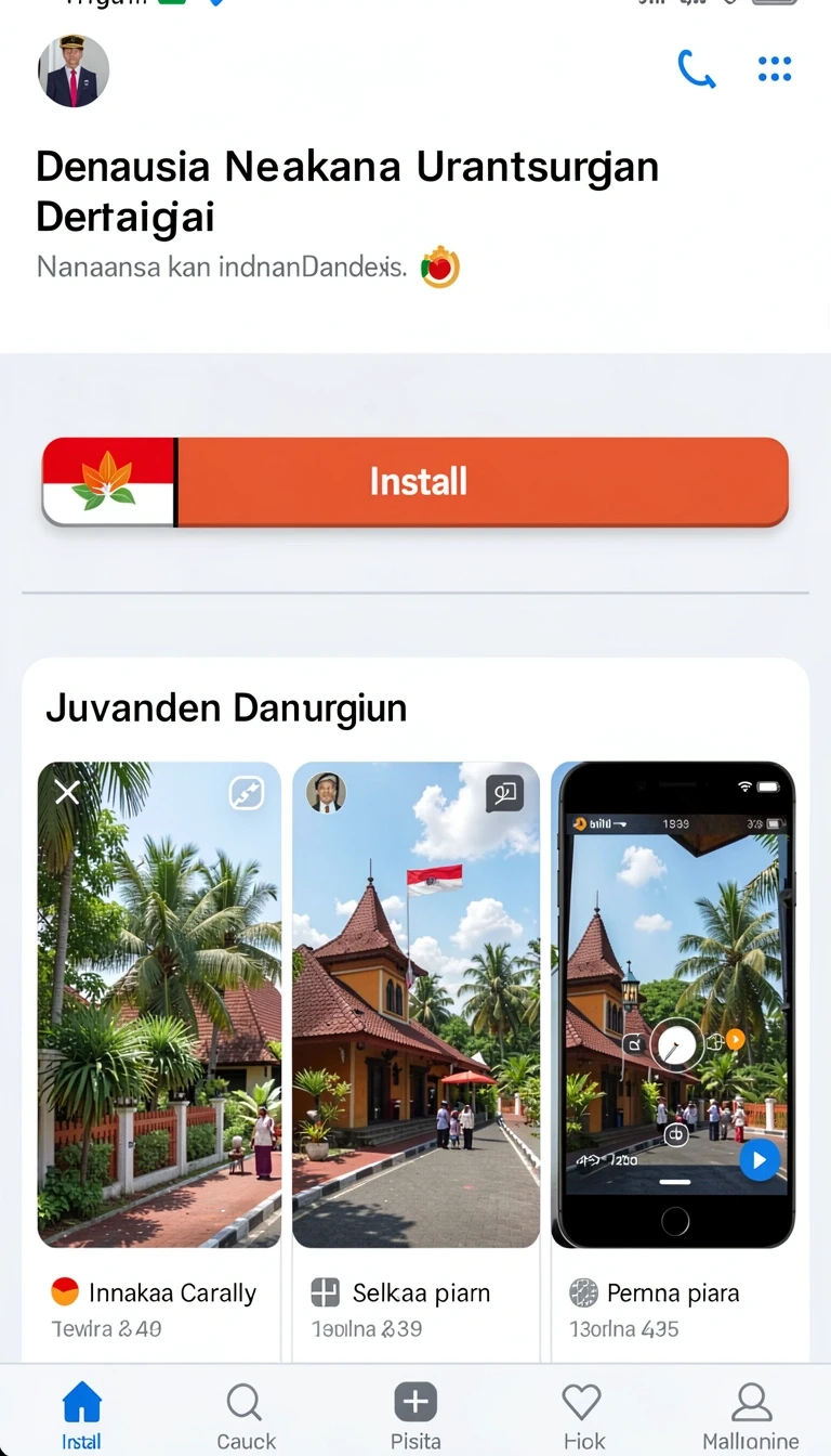 Tampilan utama aplikasi Review Aplikasi joker11 yang intuitif dan efisien.